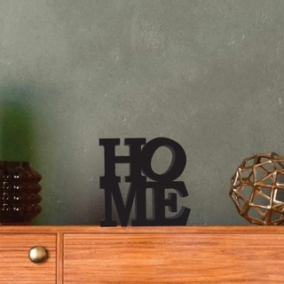 Home Decoração de Sala e Móveis Adorno Decorativo palavra pra bancada em Oferta na Shopee