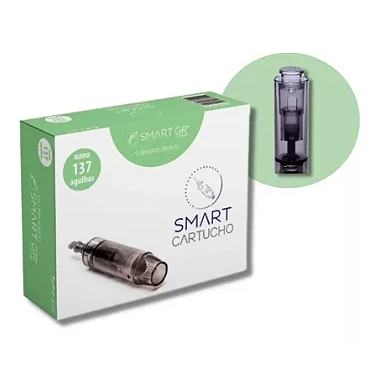 Cartucho Smart Derma Pen Preto Kit Com 10 Unidades Smart Gr - 137 agulhas