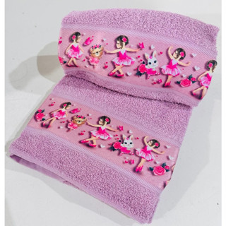 Toalhas de Banho Kids 130x68 cm Infantil 2 Unidades 100% Algodão