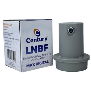 LNBF KU Simples Universal- Para Antena de chapa c/1 saída.