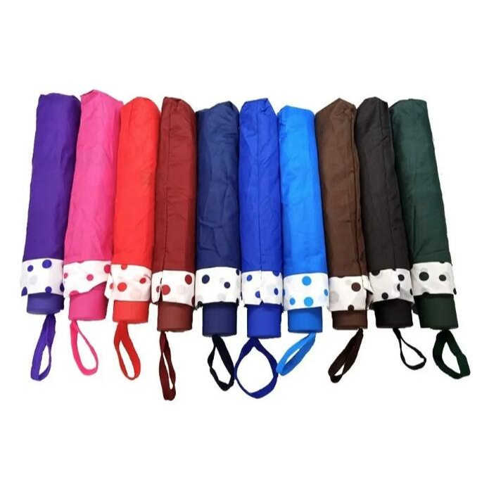 Grande Guarda Chuva Barracão Bolinha na Barra em Oferta na Shopee