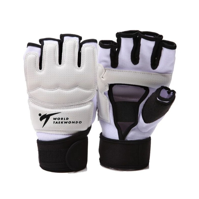 Luva Luta Profissional Meio Dedo Karate, Taekwondo, Muay Thai, Mma
