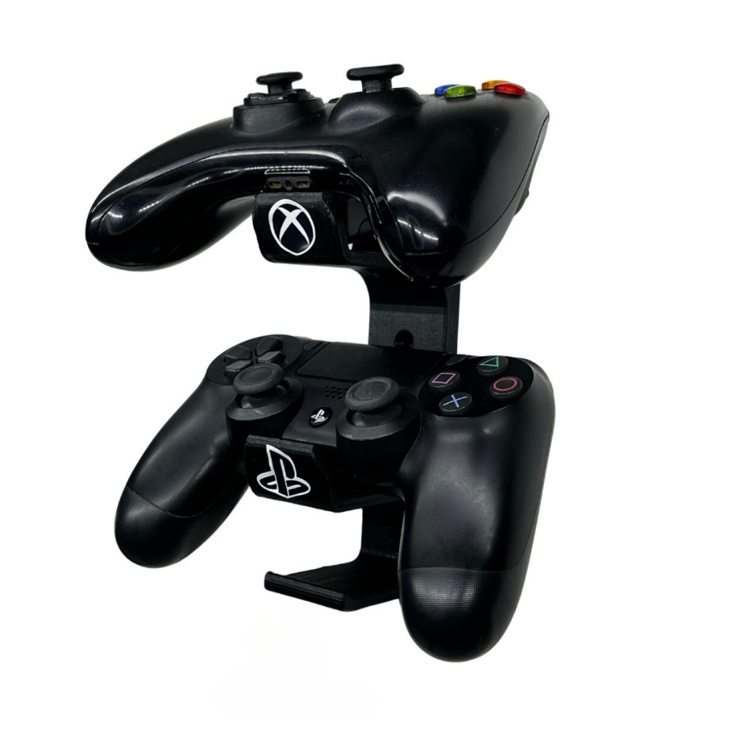 Suporte Para 2 Controles Compatível Com Xbox One, Ps3, Ps4, Ps5, Dualsense e Nintendo