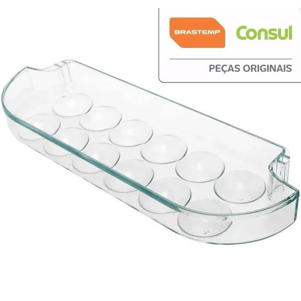 Prateleira Porta Ovos Geladeira Consul Crb36 Crb39 Crm35/38 Frost Free 326058374