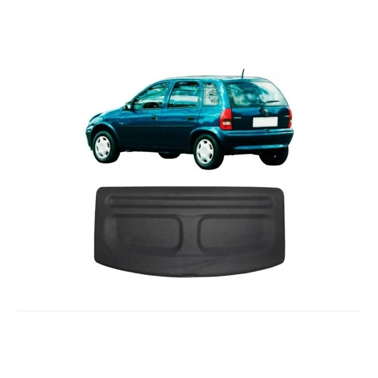 Tampão Bagagito Corsa 4 Portas 98 99 00 01 Forrado + Cordão em Oferta na Shopee