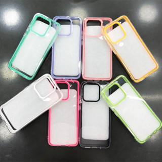 Capa Case Transparente 3 em 1 10C/9A/9C/X3 GT Capa Case 3 em 1 Silicone Anti Pacto Aveludada Anti-Pacto
