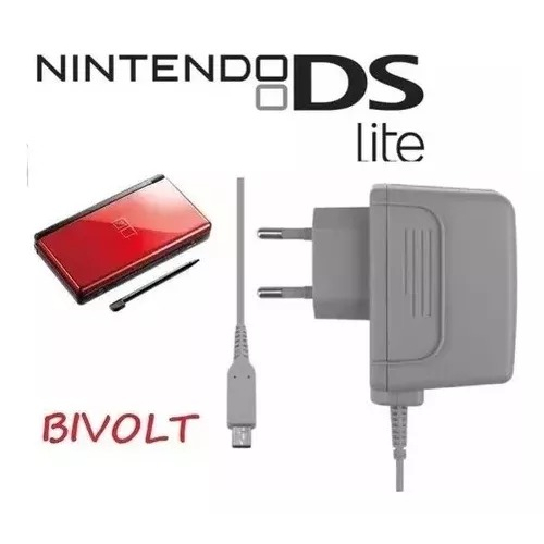 Fonte Carregador Bivolt 110-220v Nintendo Ds Lite