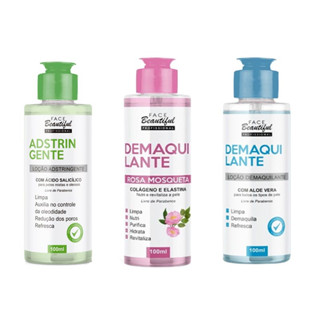 Demaquilante Facial Face Beautiful Limpa e Nutri