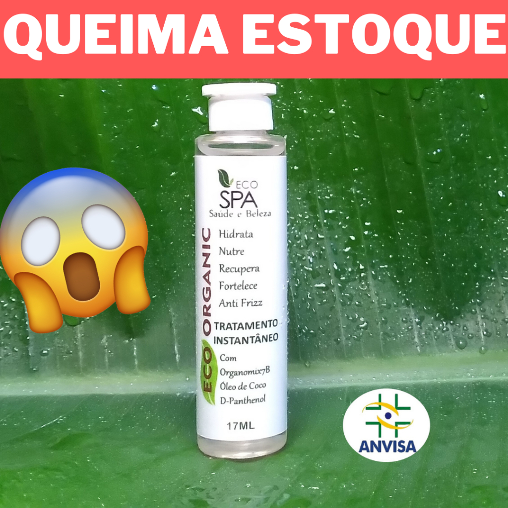 Ampola de Tratamento Capilar Orgânico de Alto Impacto 17ml