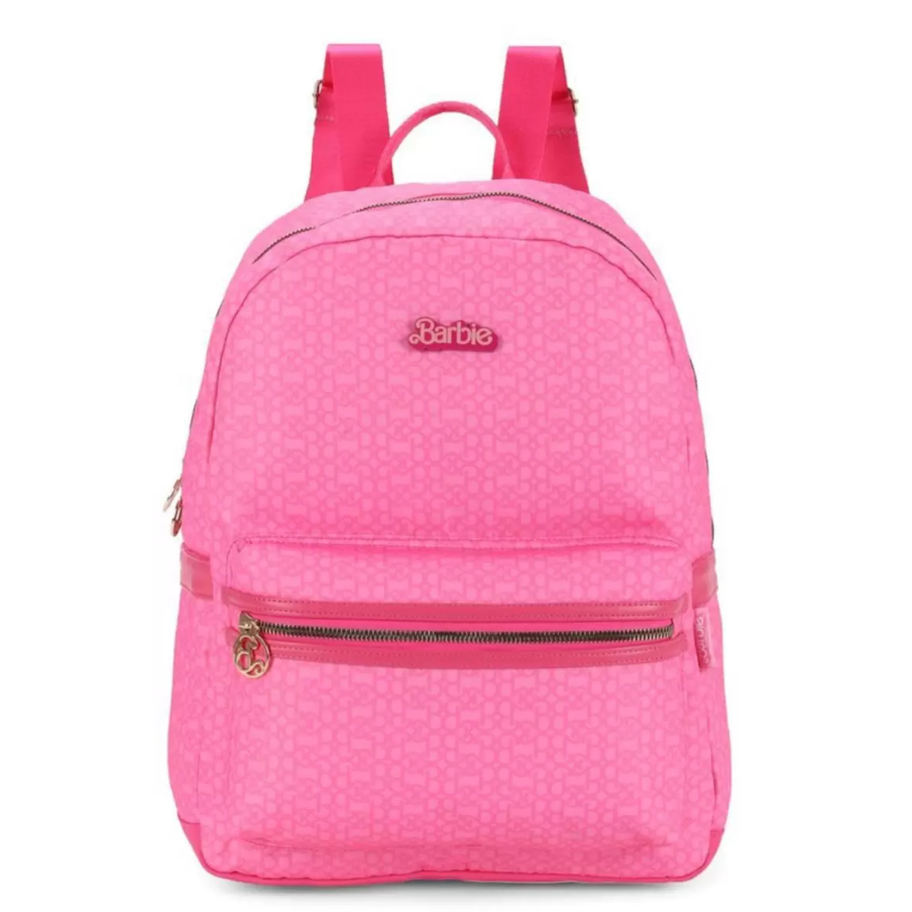 Mochila Costas Escolar Passeio Juvenil Barbie O Filme Luxcel Rosa Luxcel