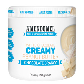 Pasta de Amendoim Amendomel 500g Chocolate Branco - Thiani