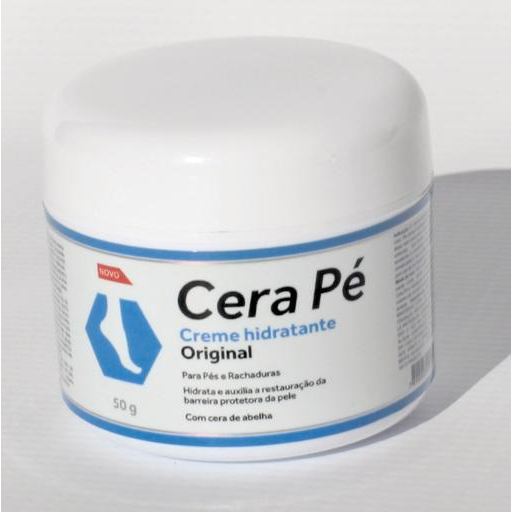 Cera Pé Creme Hidratante Restaurador Pés E Rachaduras 50g em Oferta na Shopee