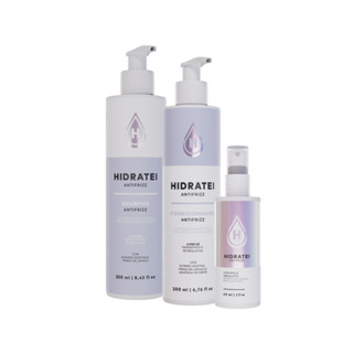 Kit Essencial Antifrizz: Leave-in Controle Absoluto + Shampoo + Condicionador