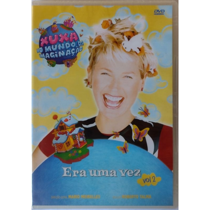 DVD XUXA Era Uma Vez Volume 02 ORIGINAL LACRADO