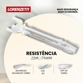 Resistência Tipo Advanced Tipo Lorenzetti 220/7500w -Similar em Oferta na Shopee