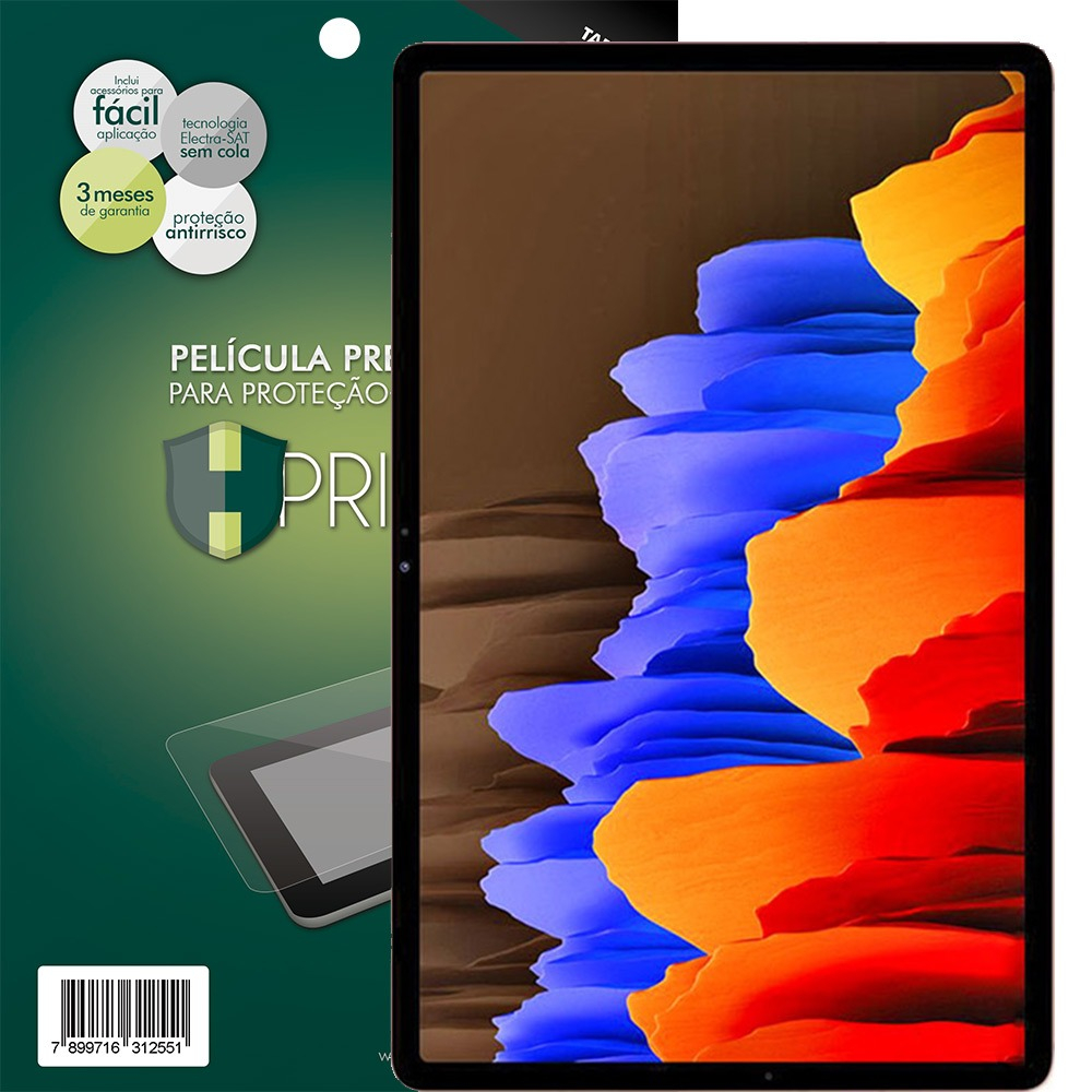 Pelicula Hprime Pet Invisível Galaxy Tab S7 Plus / S7 FE / S8 Plus