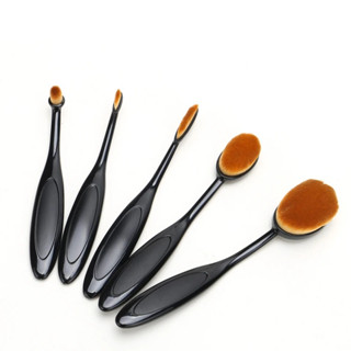 Pincel De Maquiagem Blush Escova Oval Macia