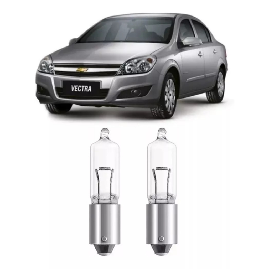 Lâmpada H21 Farol Dianteiro Seta Vectra 2008 2009 2010 2011 2012 Par