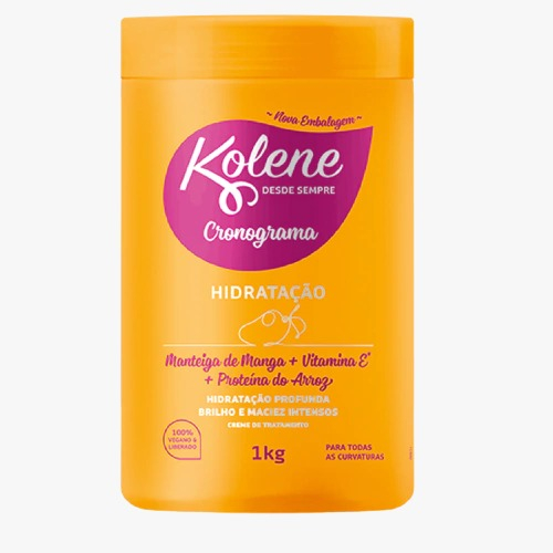 Creme Tratamento Kolene cronograma 1kg Hidratação