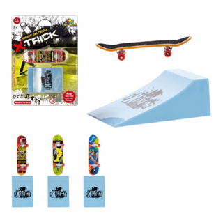 Kit Skate De Dedo c/lixa + rampa Brinquedo Skate Extremo E Radical OFERTA em Oferta na Shopee
