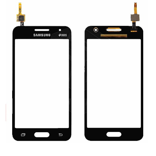Peça Tela Vidro Touch Samsung Galaxy Core 2 Duos G355 / G355m/ds - Preto