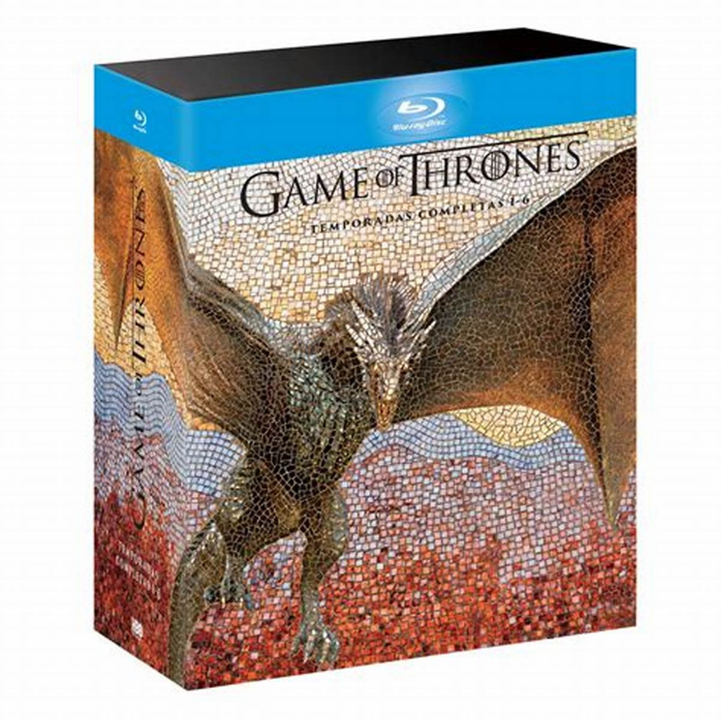 Box Blu-ray Game Of Thrones Da 1 A 6 Temporada