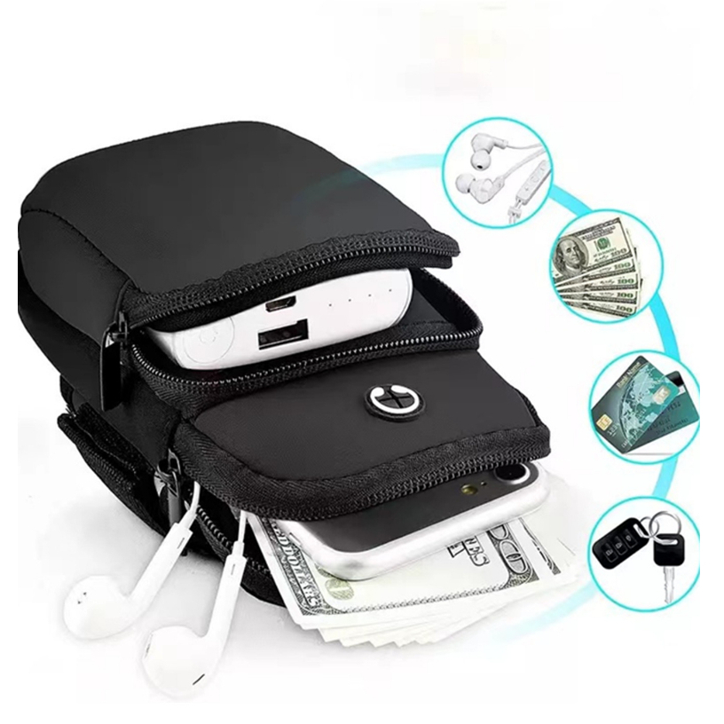 Pochete Fitness Bolsa De Braço Para Celular Prova De Sour/Braçadeira Titular Do Telefone Móvel Braço Guarda É Adequado Para 6.5 A 7.2