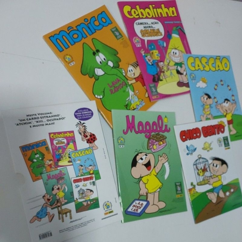 Mônica Coleção  Histórica vários volumes  das primeiras  revistas da turminha. Escolha o seu!