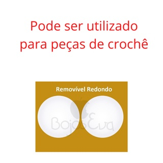 Bojo de EVA - Bojo Redondo Removível - Kit com 10 pares - 100% Impermeável
