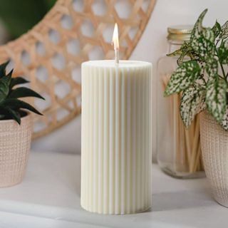 Vela Decorativa Geométrica Grossa - Linha Geo GE011 Média em Oferta na Shopee