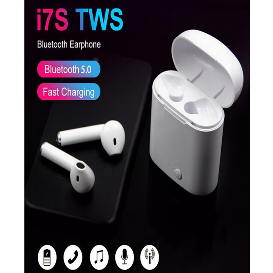 Fone Sem Fio i7S TWS Bluetooth Para Celular Com Microfone