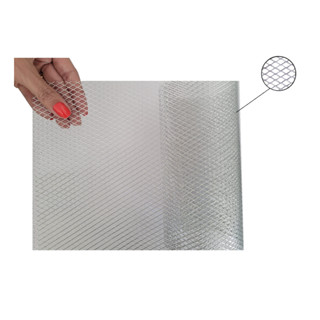 Tela De Alumínio Expandido Grade Nas Medidas de 33x100cm Para Tuning Ou Anti Insetos