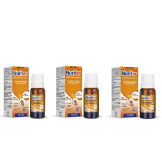 Kit C/3 Norifer Chocomenta Solução 30ML em Oferta na Shopee