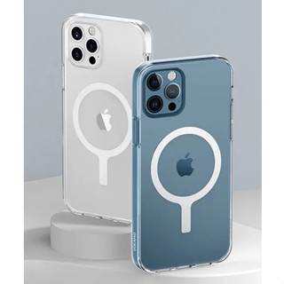 Felizcases Capa Magnetica Transparente Com Inducao para IPhone