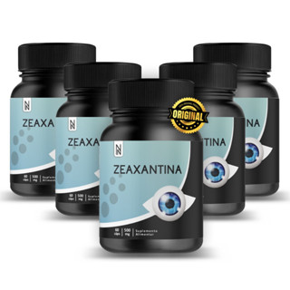 KIT 5X Zeaxantina saude ocular 60 cáps NATURALLY