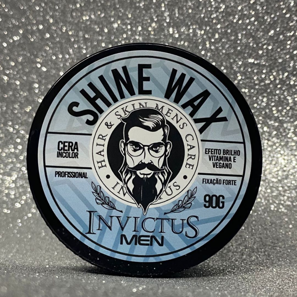 Pasta De Penteado Incolor Cristal Strong Wax Fixação Extra Forte Invictus Men em Oferta na Shopee