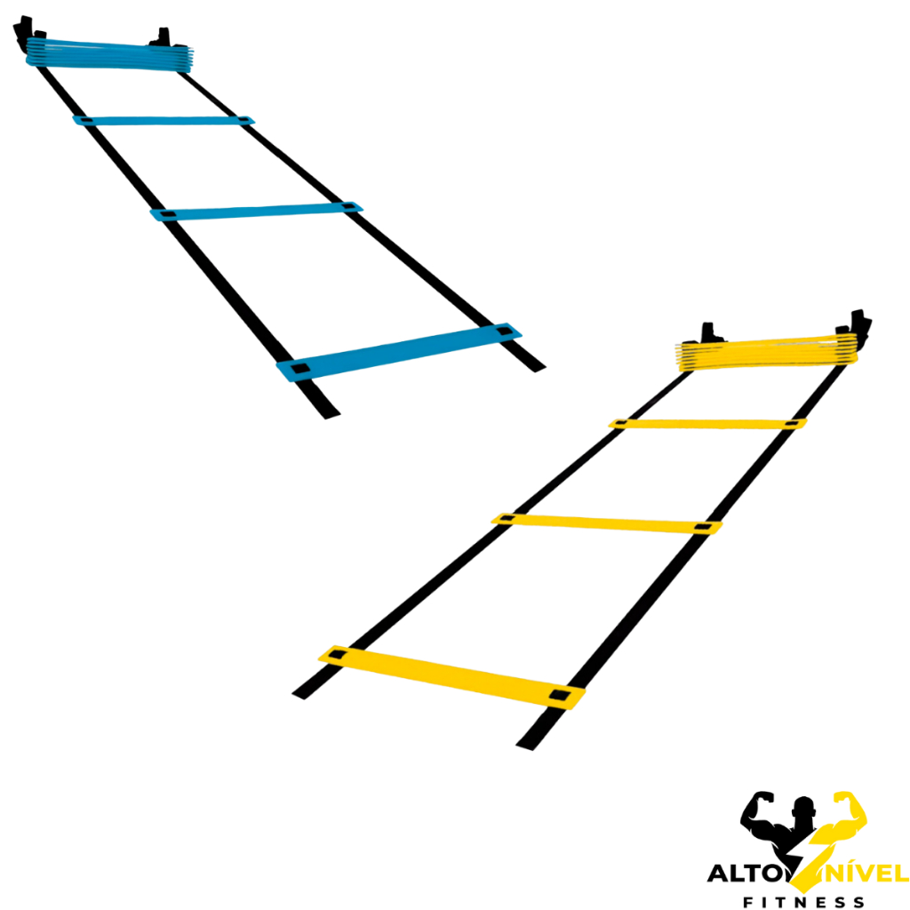 Escada Agilidade Treinamento Funcional 7 Degraus Treino Academia Futebol Futsal em Oferta na Shopee