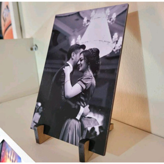 Quadro quadrinho de mesa personalizado com sua foto em Oferta na Shopee