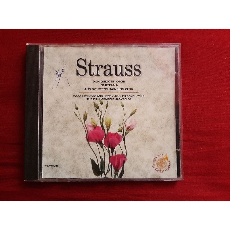 CD Strauss Don Quixote, OP.35 Smetana - Música Clássica, Importado RARO