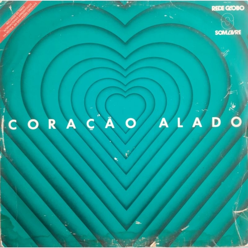 LP - Trilha de Novela  - Coração Alado - Internacional