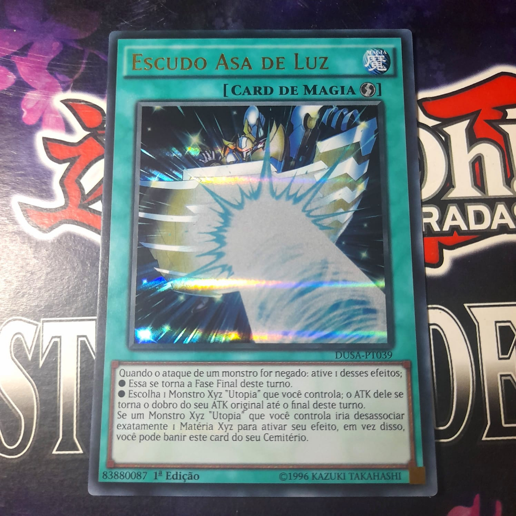 Escudo Asa De Luz - Ultra Raro Foil - Original - Yu-gi-oh / Yugioh