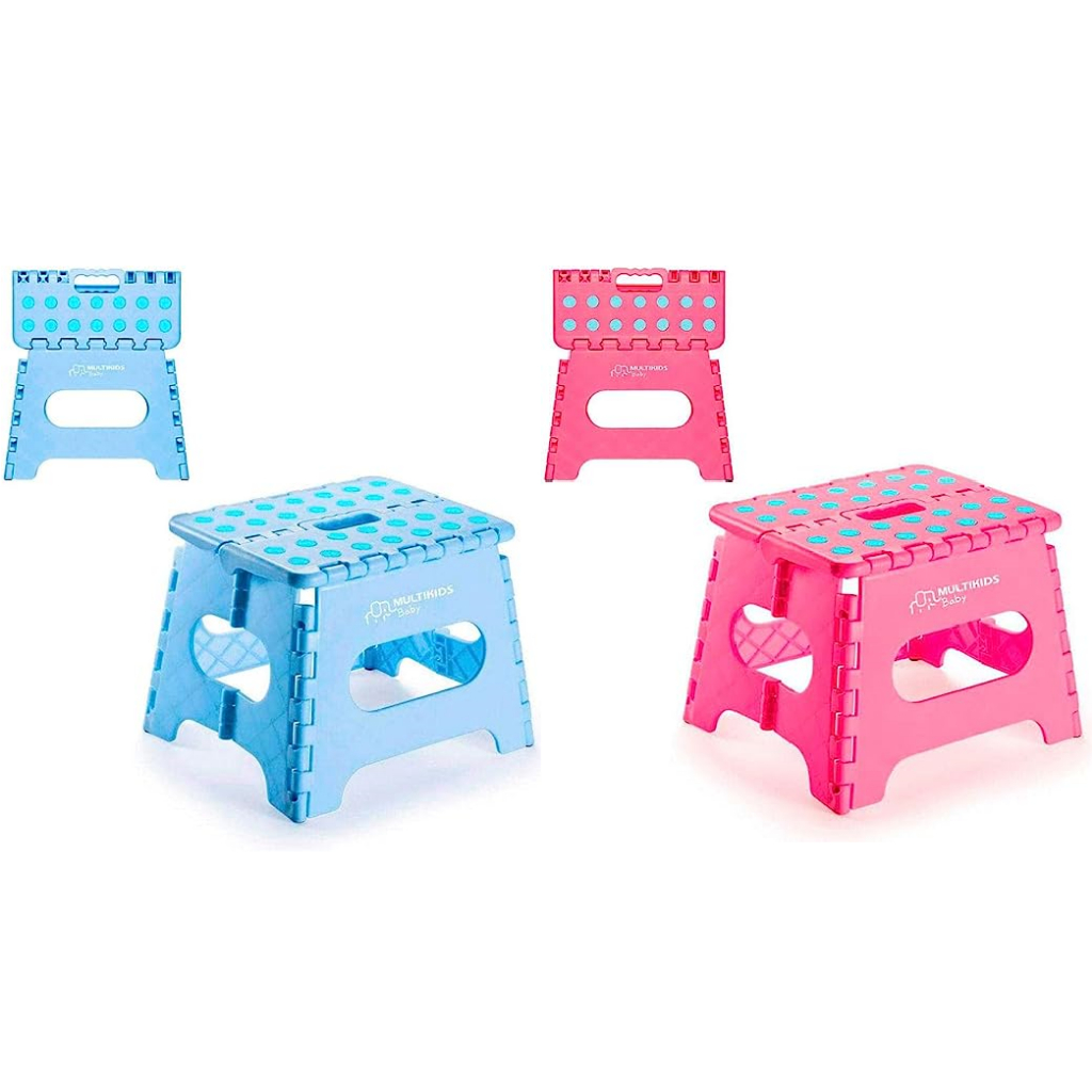 Banquinho Multiuso Dobrável Flop Multikids Baby Criança Banco