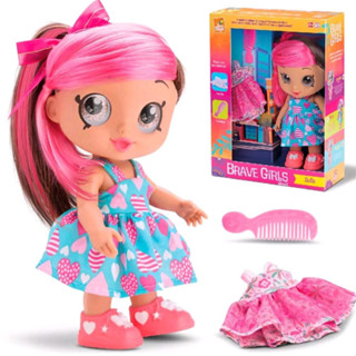 Boneca Julie Closet Lançamento - Boneca Brave Girls - Envio Imediato - Bee Toys