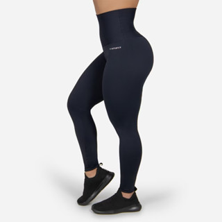 Calça Legging para Academia Meia Cinta Confortável Justa ao Corpo Romance