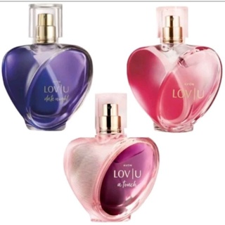 Perfume Deo Parfum Love u, Love u a touch ou Love u date night 75ml cada- 1 unidade (AVON).