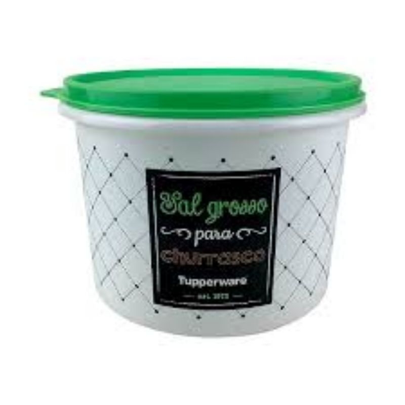 Tupperware Caixa de Sal Grosso Bistrô 1kg