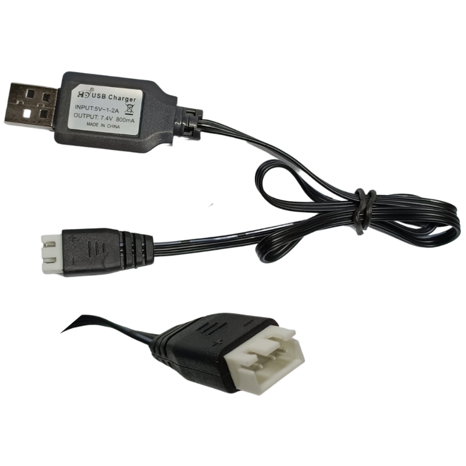 Carregador Bateria Drone 7.4v 800ma P/ Brinquedos rc 1s 2s 3s Plug 3 Pinos /019 em Oferta na Shopee