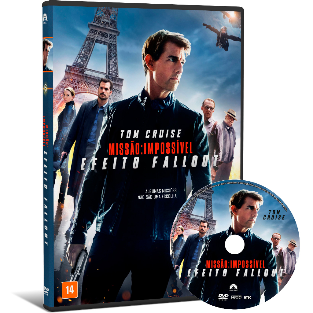 DVD Missão: Impossível - Efeito Fallout (2018)