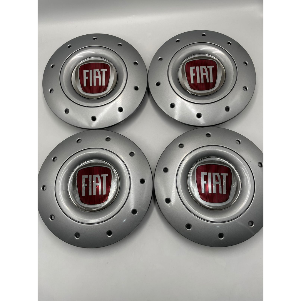Calota Jg Centro Roda Ferro Fiat Linea Aro 14 15 Prata Vm