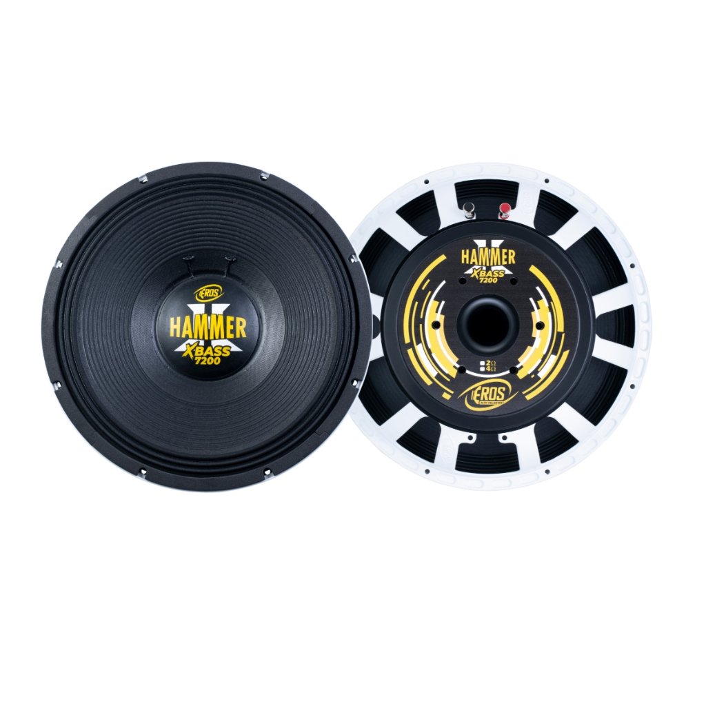 Alto Falante Eros Hammer Xbass 7200 15 Pol 2250w 4ohm Branco em Oferta na Shopee